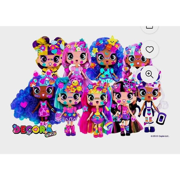 NWT DECORA GIRLS COLLECTIBLE DOLLS - Picture 5 of 9